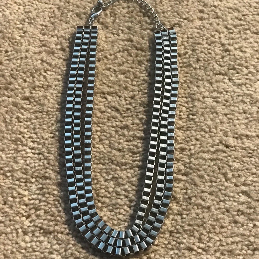 Silver Link Necklace